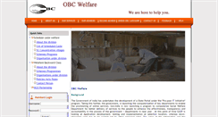 Desktop Screenshot of obcwelfare.com
